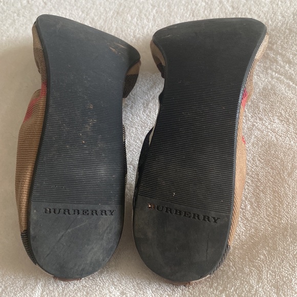 Burberry plaid print ballet flats - Picture 5 of 5